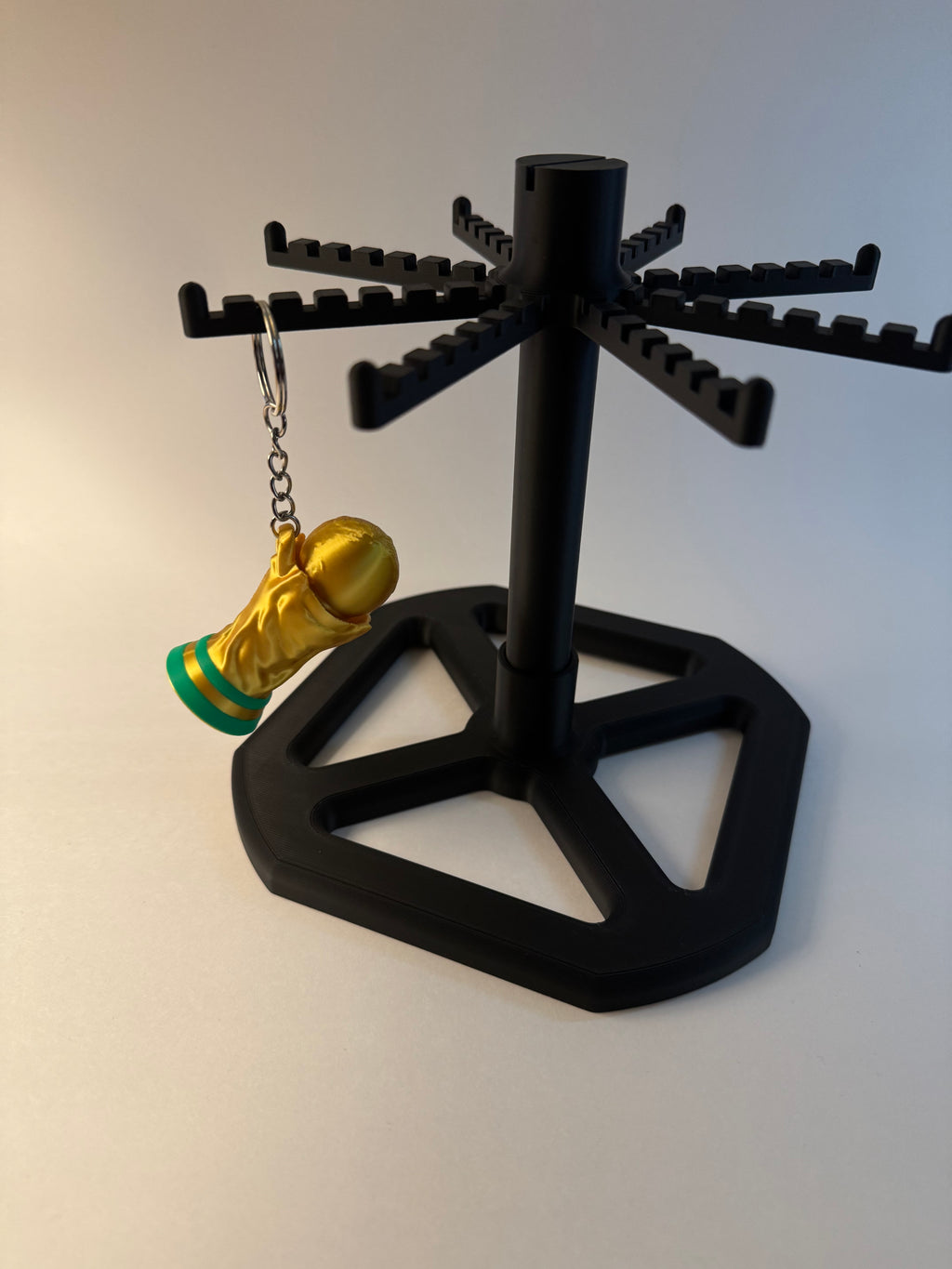 Championship Trophy Fidget Clicker Keychain