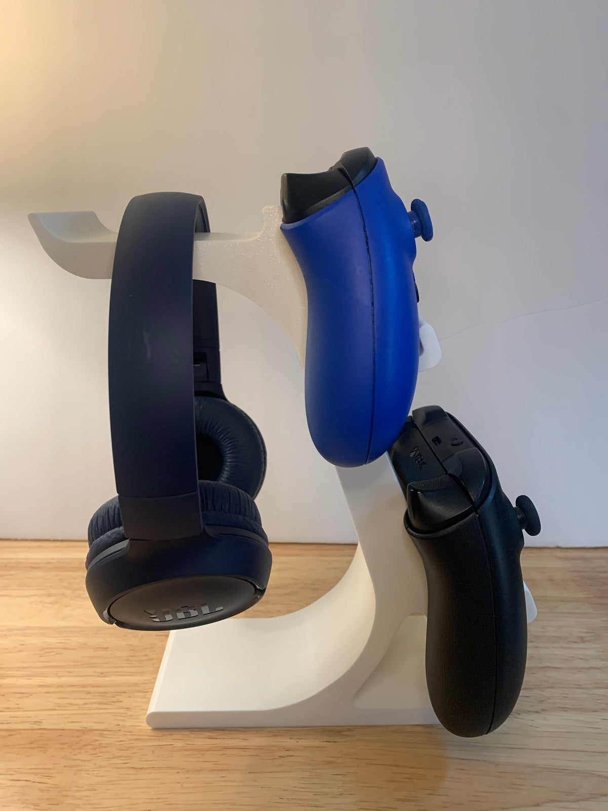 Dual Gaming Controller & Headset Display Stand