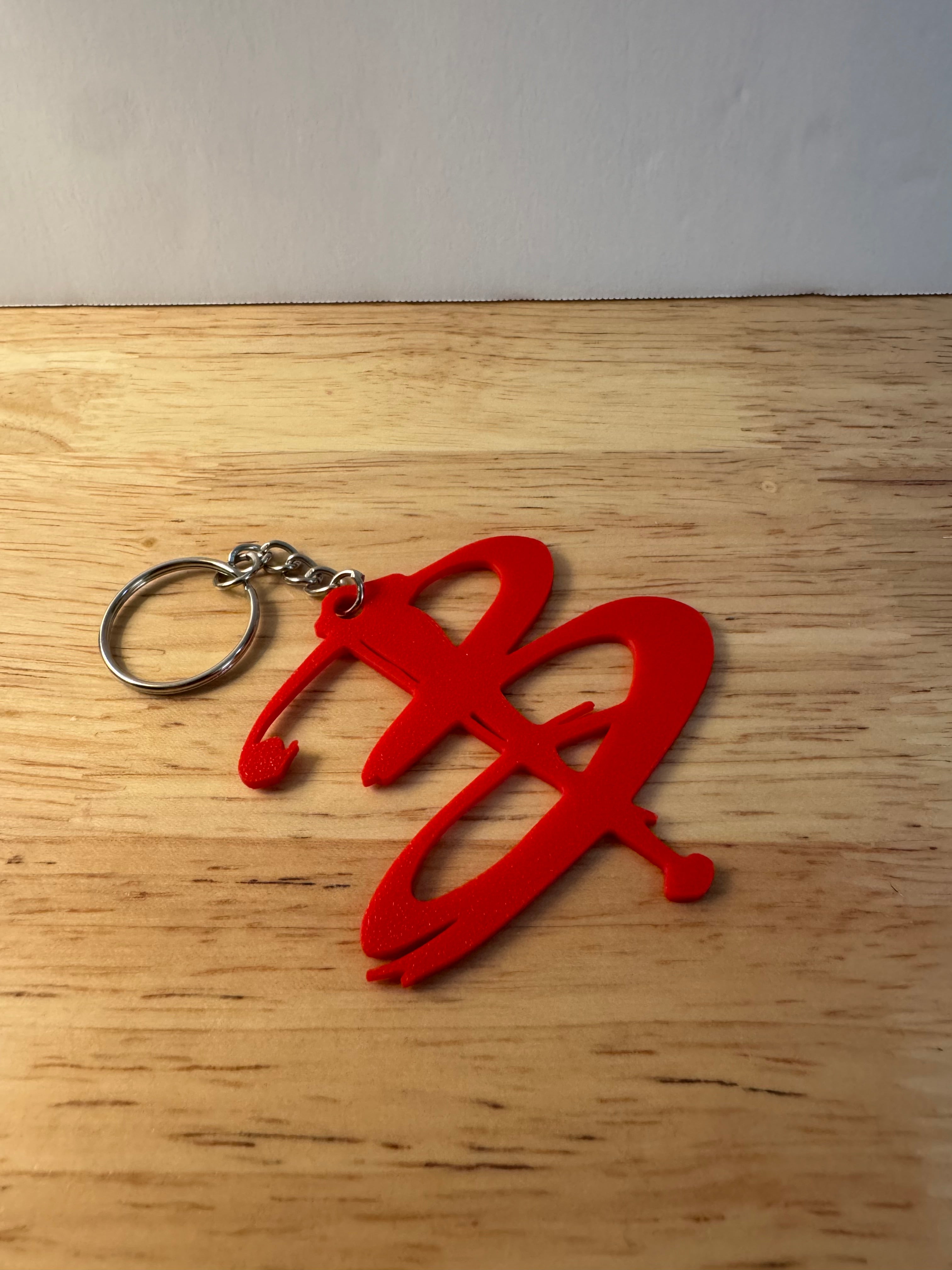 Buffy the Vampire Slayer Logo Keychain
