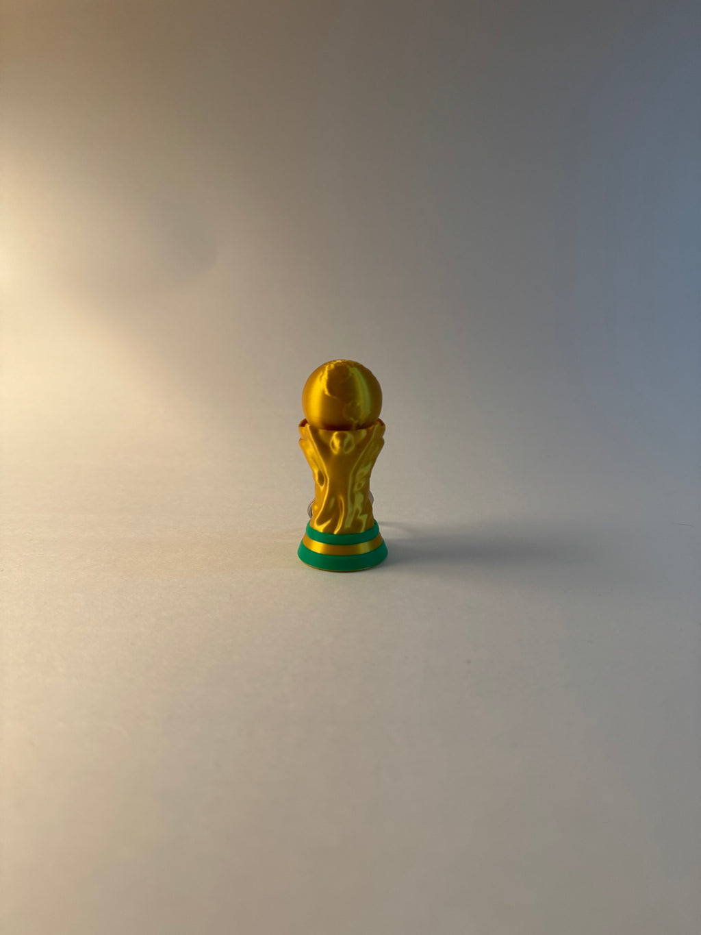 Championship Trophy Fidget Clicker Keychain