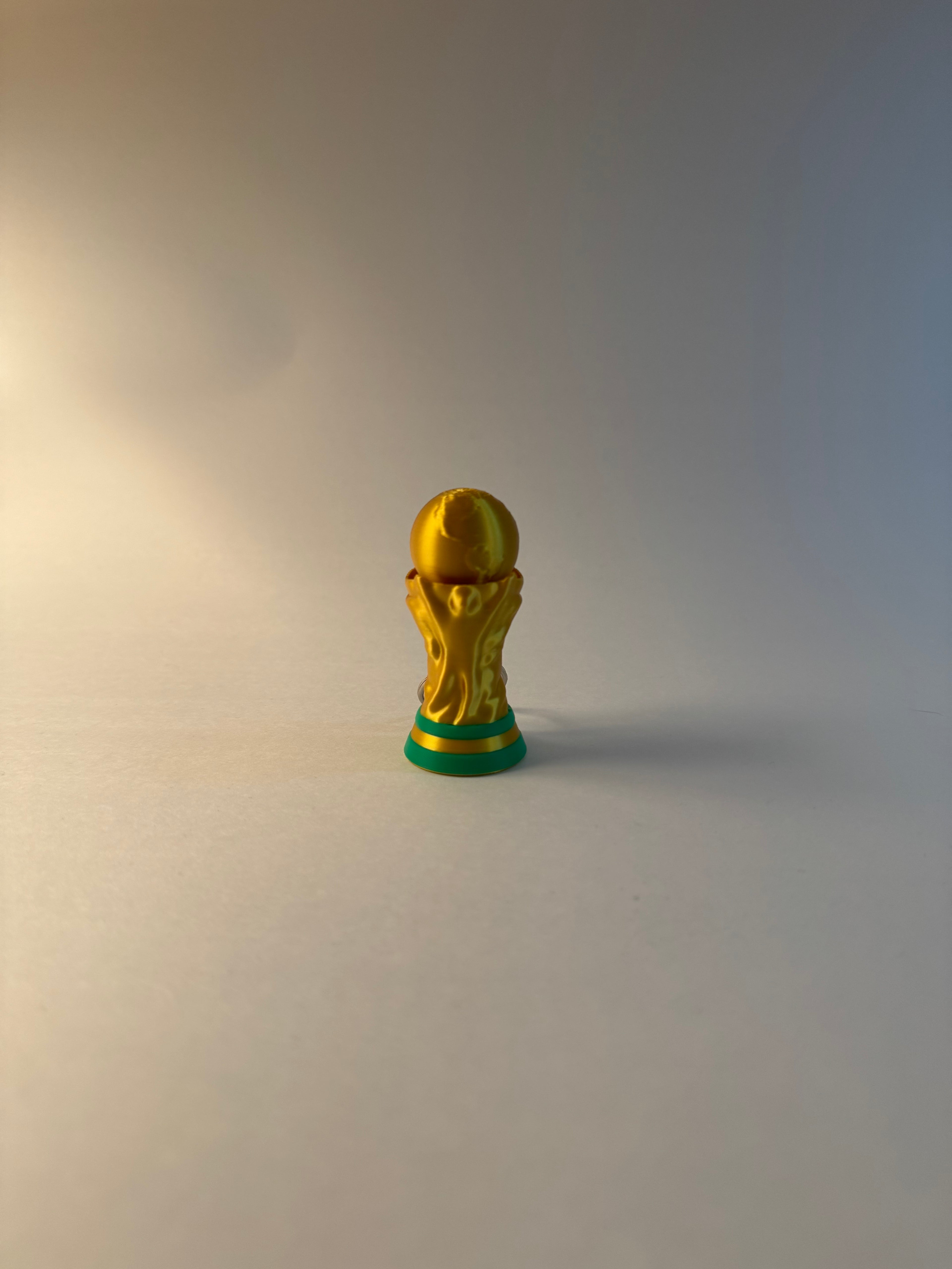 Championship Trophy Fidget Clicker Keychain