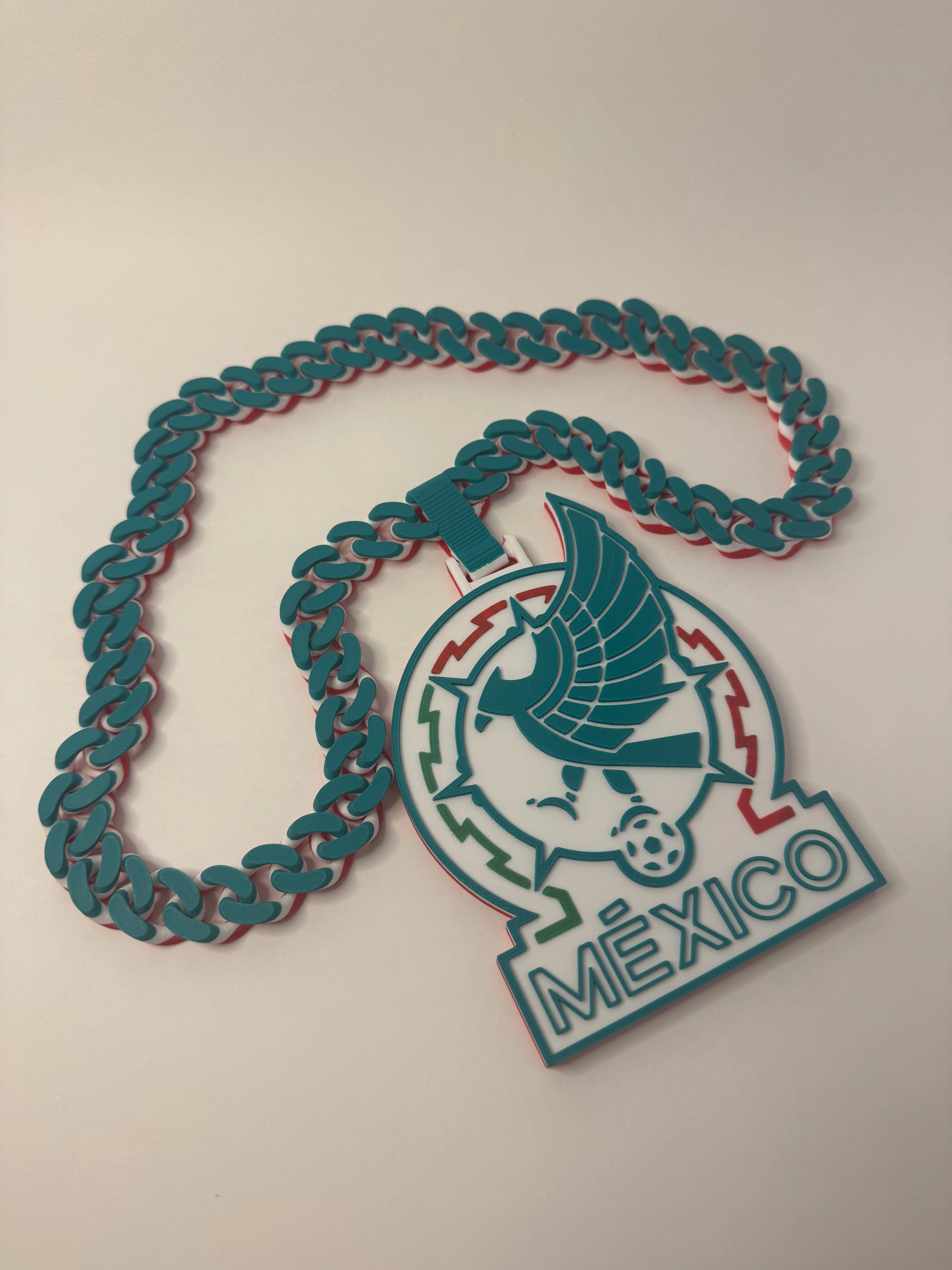 Cadena de entusiasmo del orgullo de los fans de México