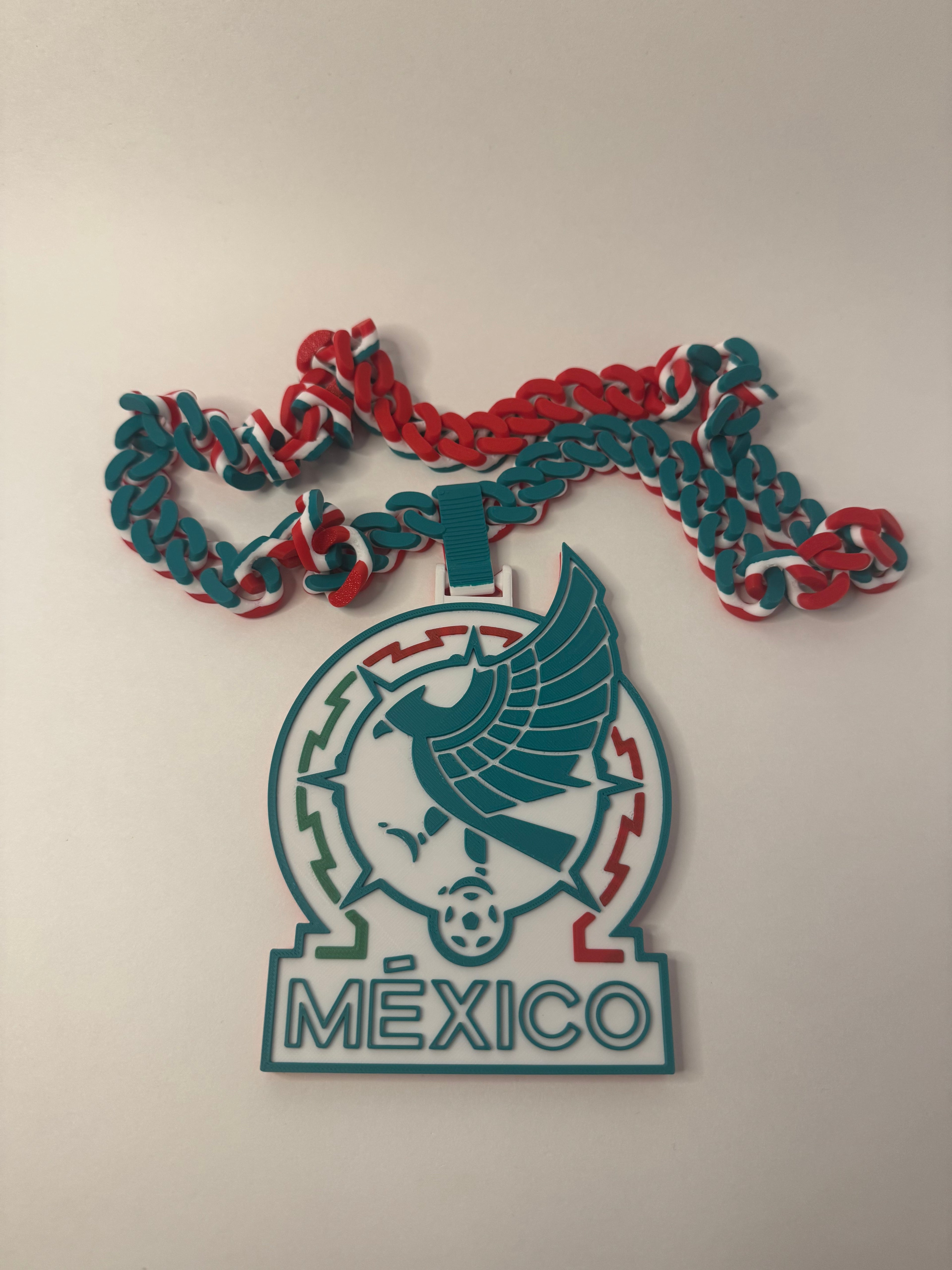 Cadena de entusiasmo del orgullo de los fans de México