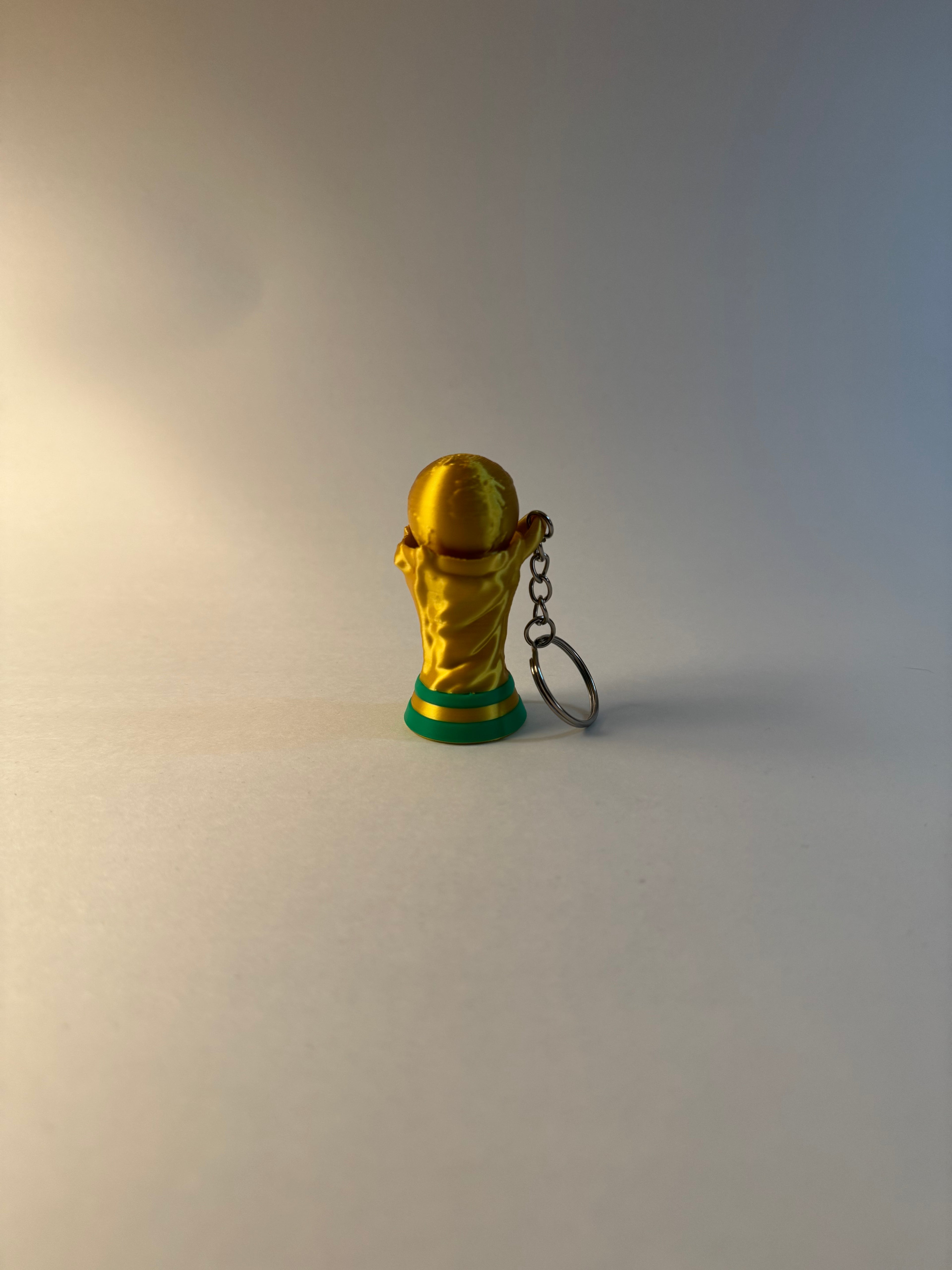 Championship Trophy Fidget Clicker Keychain