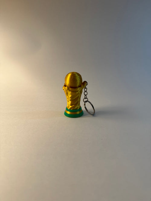 Championship Trophy Fidget Clicker Keychain