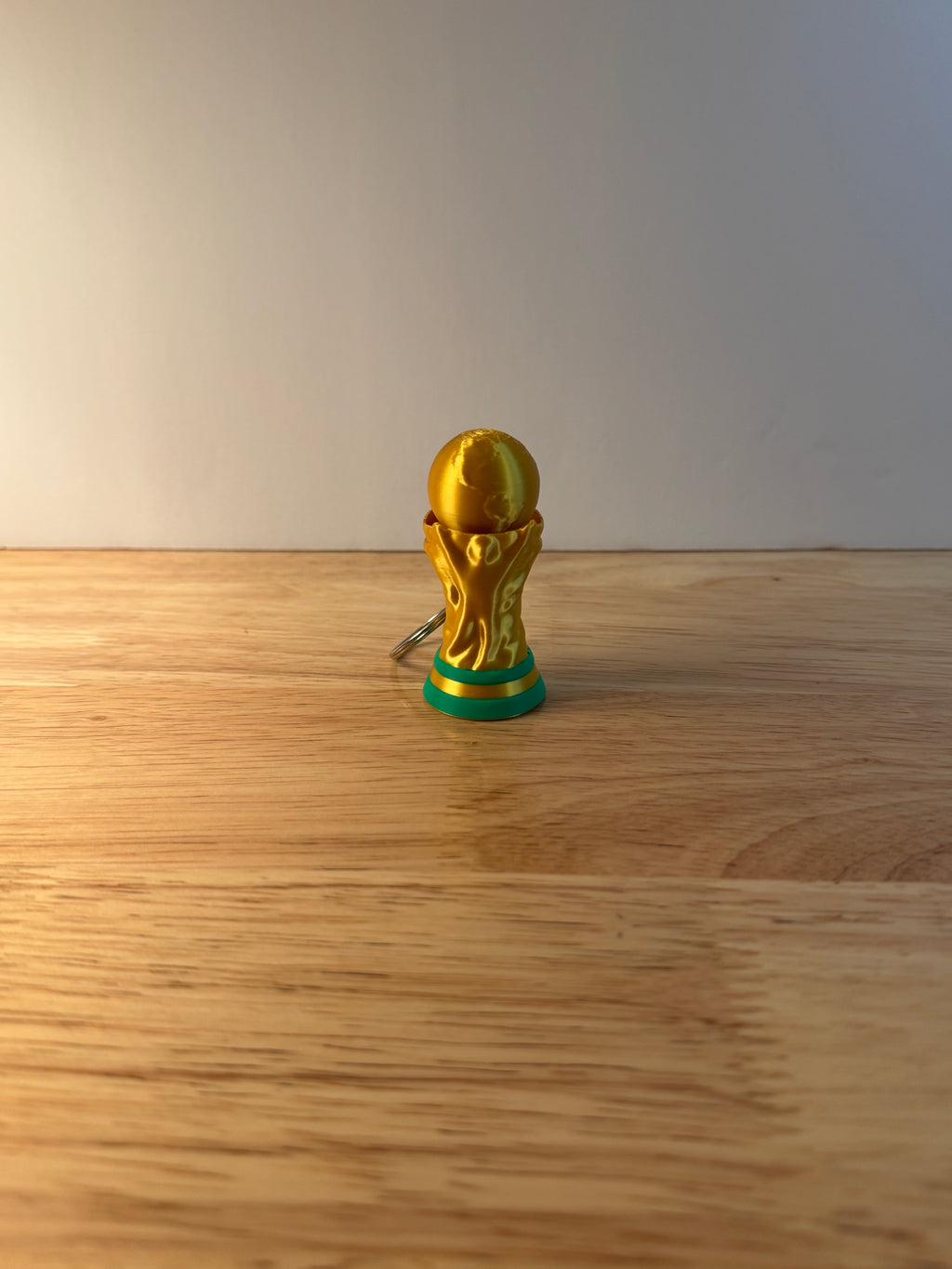 Championship Trophy Fidget Clicker Keychain