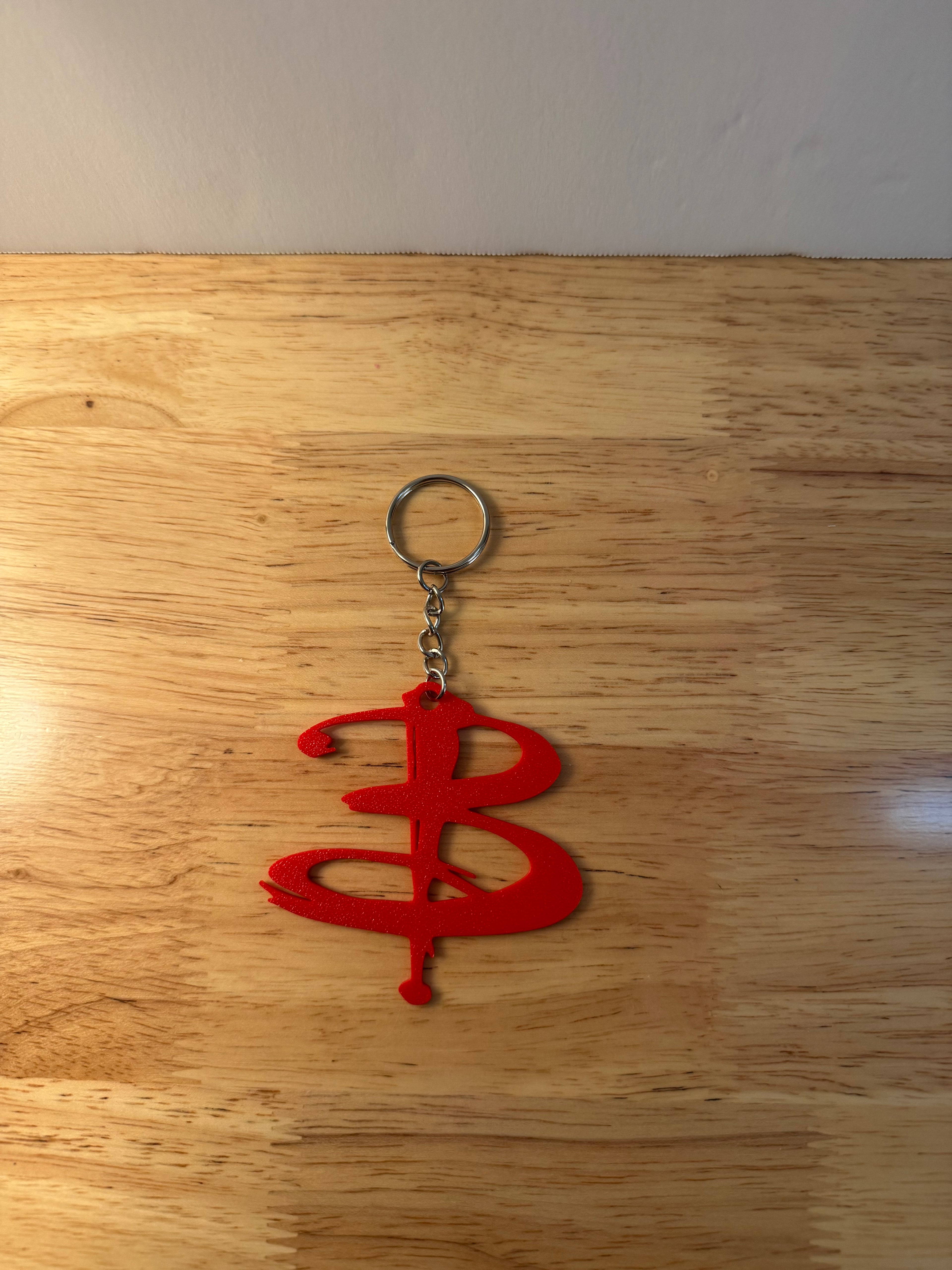 Buffy the Vampire Slayer Logo Keychain