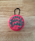 "Happee Birthdae" Cake Fidget Clicker Keychain