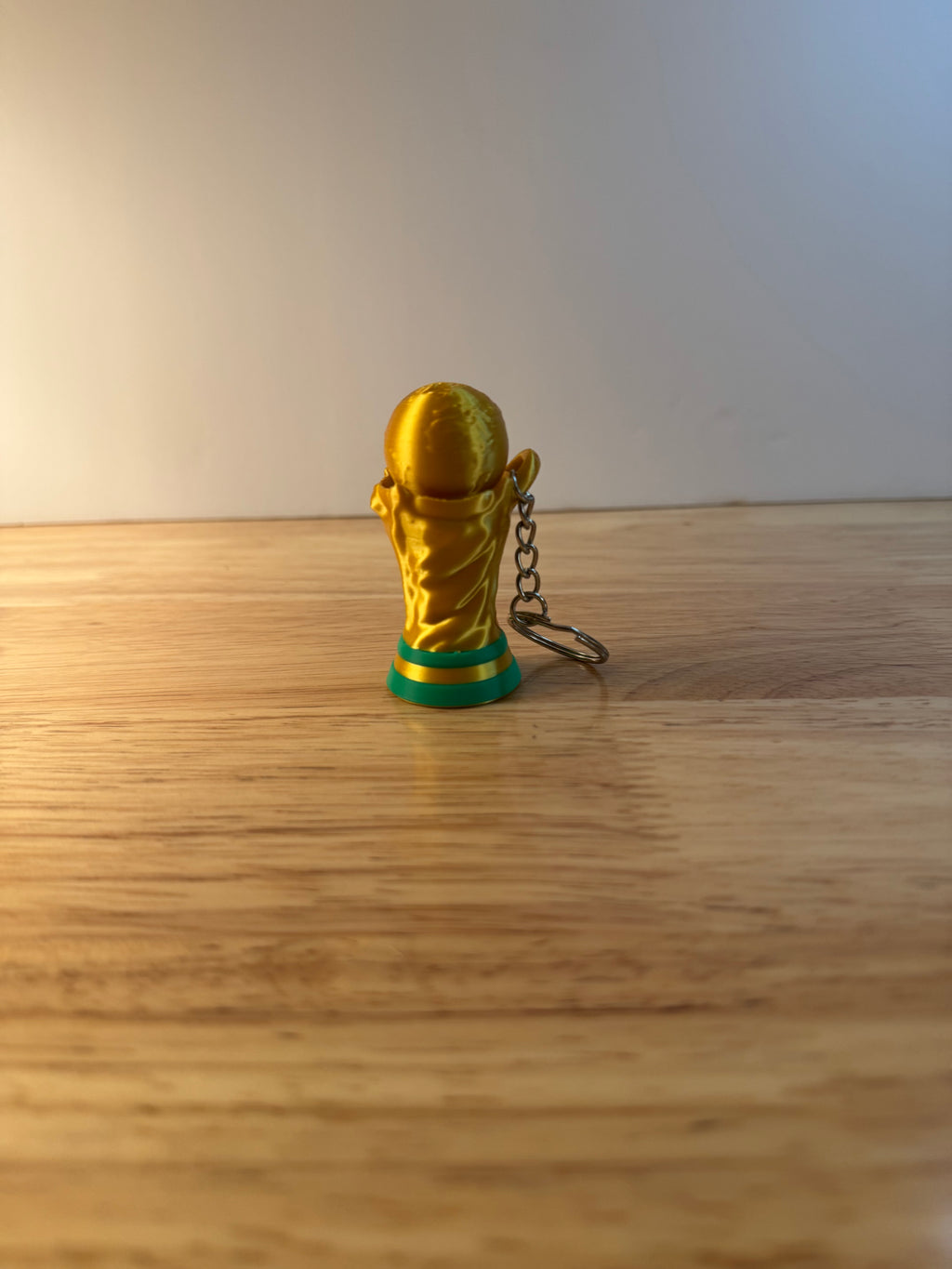 Championship Trophy Fidget Clicker Keychain