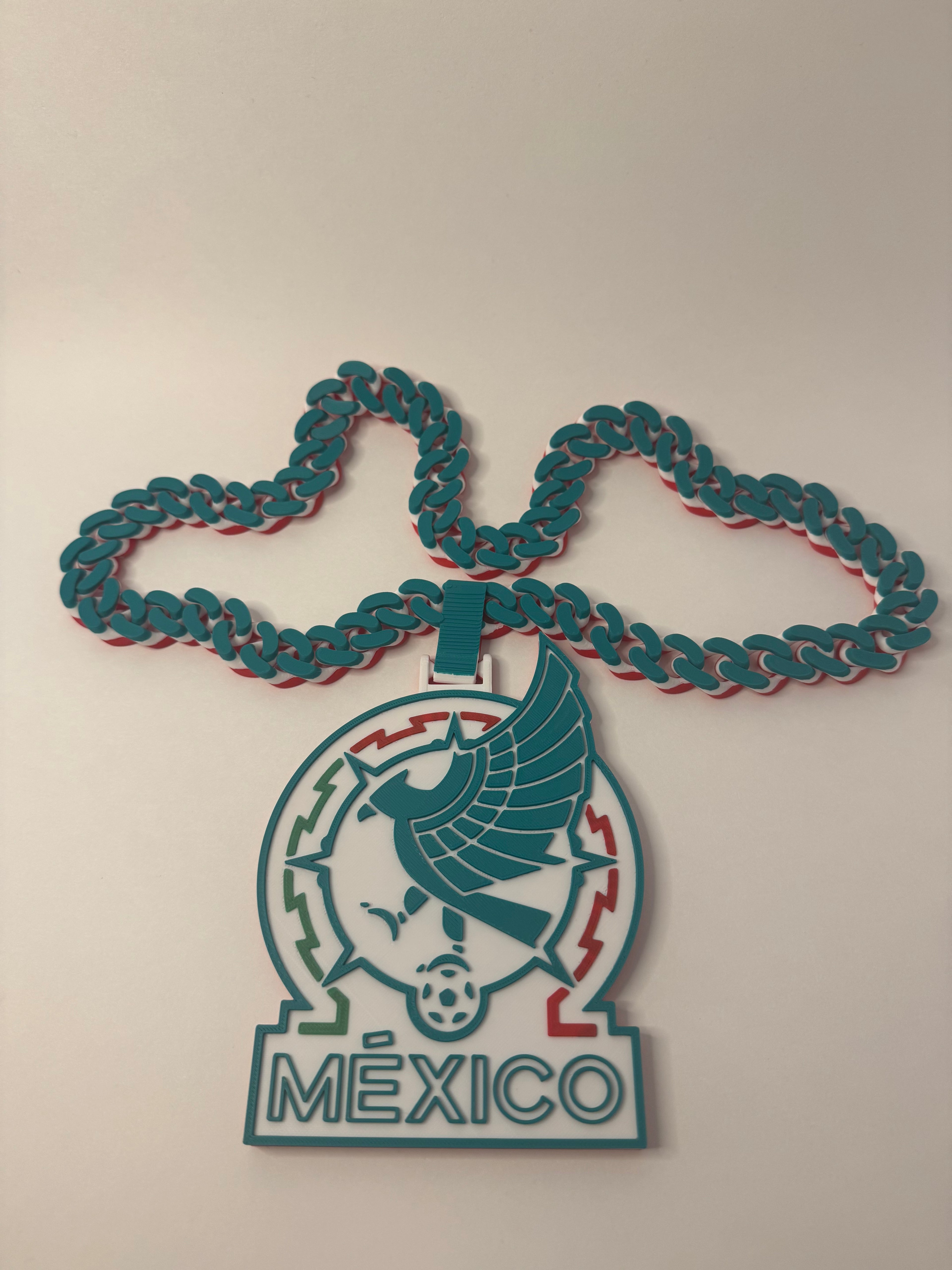 Cadena de entusiasmo del orgullo de los fans de México