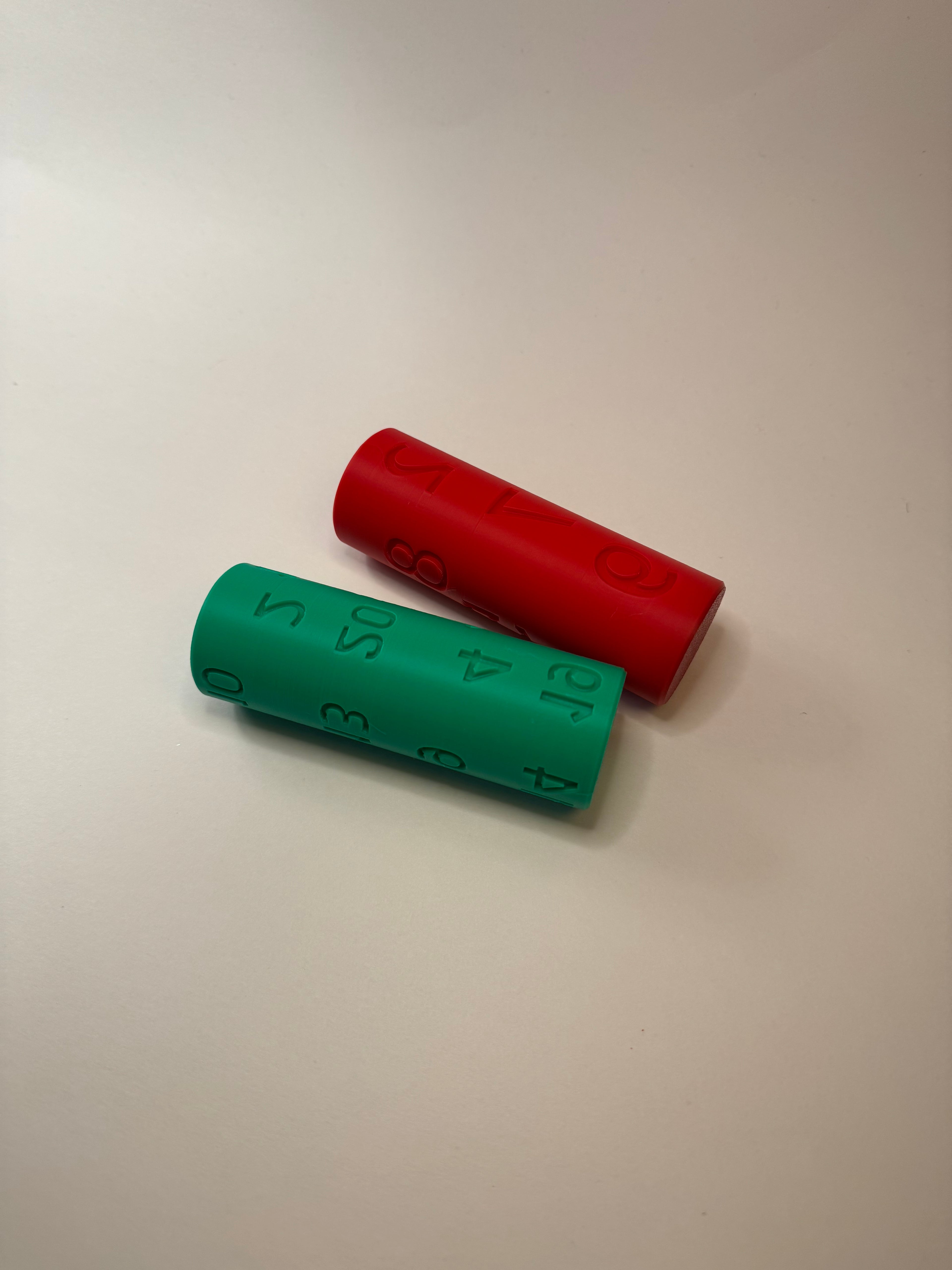 Number Sensory Roller for Playdough & Clay