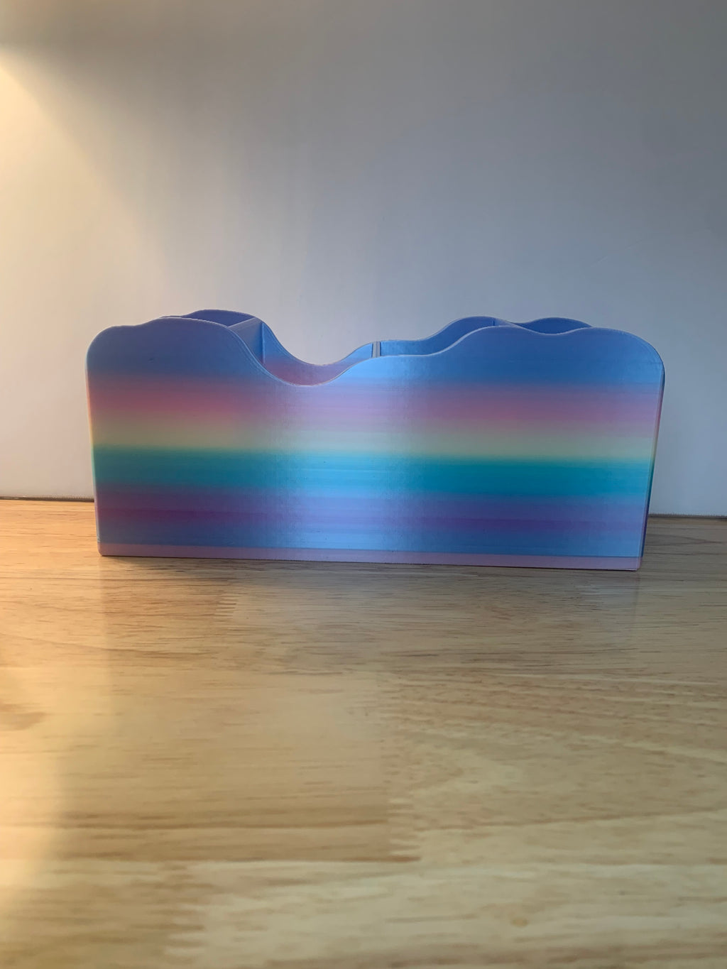 Custom Name Rainbow Desk & Makeup Organizer