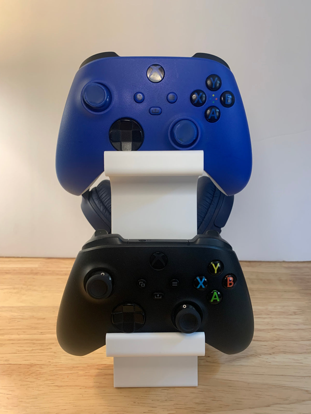 Dual Gaming Controller & Headset Display Stand