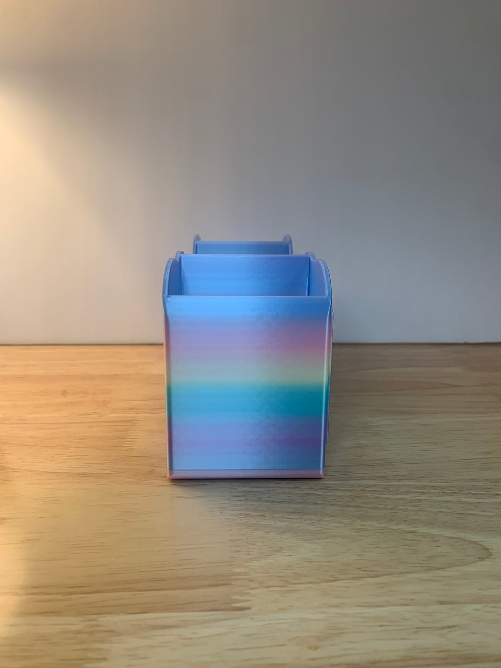 Custom Name Rainbow Desk & Makeup Organizer