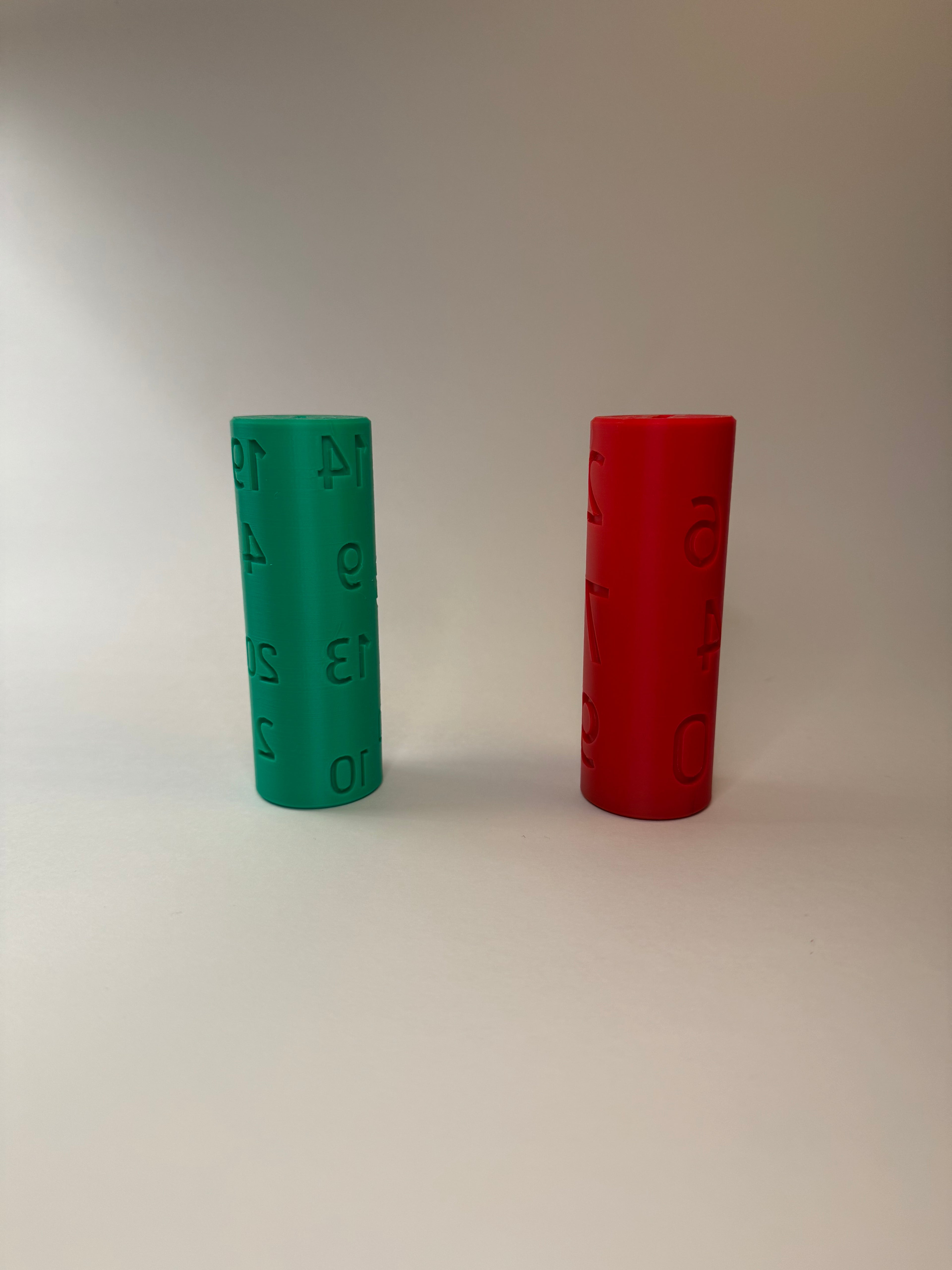 Number Sensory Roller for Playdough & Clay
